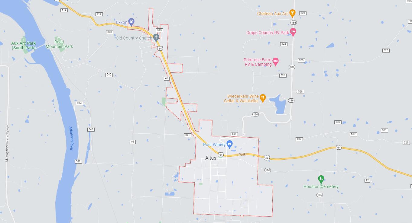 Altus, Arkansas Population, Schools and Places of Interest